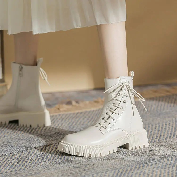 All-Match Thick-Soled Short Martin Boots